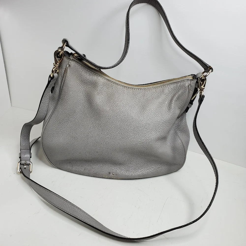 Kate Spade Cobble Hill Ella Gry Pebble Leather Bag